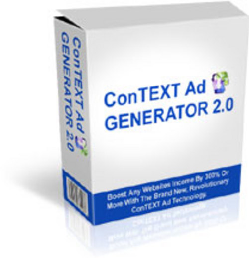 Product picture Context Ad Generator - Multiply Your Affiliate Earnings Overnight! - Quality PLR Download