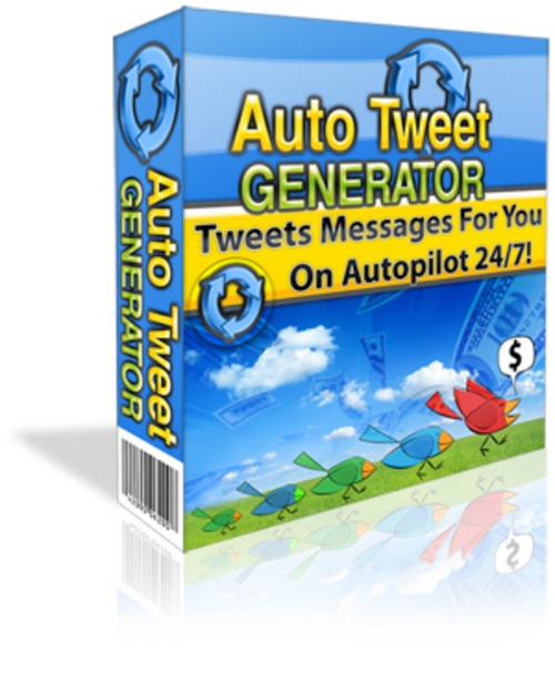 Product picture Auto Tweet Generator Twitter Scheduler Twitter Autoresponder - Quality PLR Download
