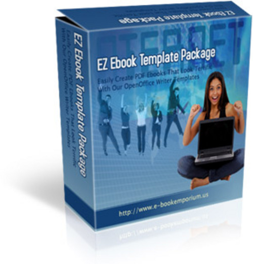 Product picture EZ Ebook Template Package - Make The Most Out Of Open Office Writer And PDF Ebook Creation! - Quality PLR Download