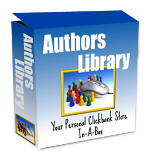 Product picture  Authors Library-Quality Product With Resale Rights